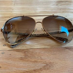 Tory Burch brown sunglasses